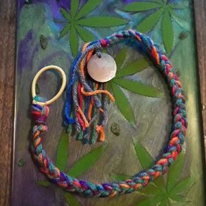 Festival hairwrap rainbow